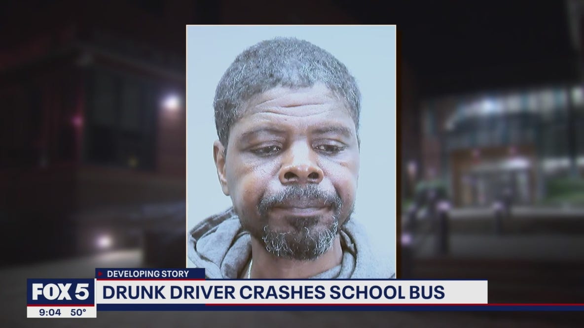 Drunk bus driver crashes school bus in Virginia; investigation into crash continues